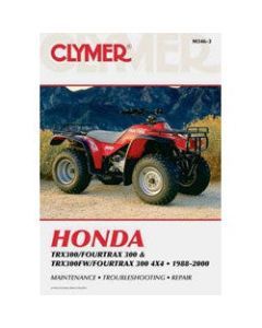 CLYMER Repair Manual for Honda TRX300/FOURTRAX 300, TRX300FW 4x4 1988-2000 NEW