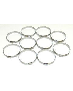 WSM Oetiker Hose Clamp 48.5mm 10 Pack 13-162-83