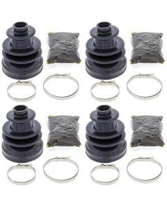 Complete Rear Inner & Outer CV Boot Repair Kit for Polaris Ranger 4x4 700 2009