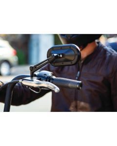Kuryakyn Heavy Industry Mirrors Black
