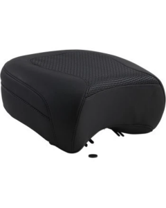 Mustang Textured Police Air-Ride Rear Seat 1997-Up Harley FLHR FLHX Models 79436