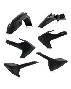 Acerbis Black Standard Plastic Kit for Husqvarna - 2686450001