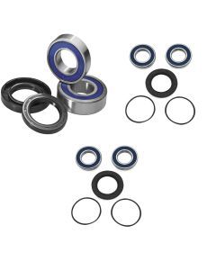 Front and Rear Wheel Bearing Kits for Polaris Trail Boss 250 2x4 1988-1999