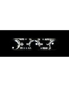 Dakota Digital AC Heater Climate Controller Panel for Vintage Air DCC-3000-HS-KW