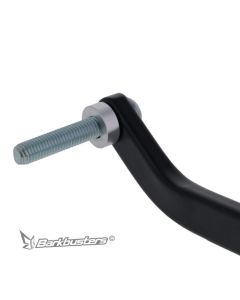 Barkbusters Black / White logo Hardware Kit Kit BB-BHG-124-00-BK