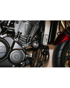 R&G Racing Black Classic Style Crash Protectors For 2007-2024 Honda CB600F 599 Hornet