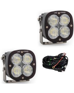 Baja Designs Auxiliary LED Light Pod Pair XL Pro Series Wide Cornering Pattern Clear Lens Universal 507805