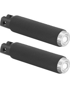 Rough Crafts Footpegs Driver Chrome