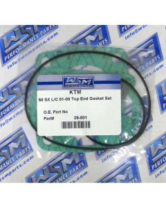 WSM Top End Gasket Kit For KTM 50 SX / Pro Jr / Sr 01-08 29-801