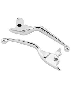 Bikers Choice Brake and Clutch lever Set For - 53804 Pair Chrome