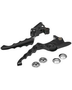 Kuryakyn Zombie Levers for V-Twins Gloss Black