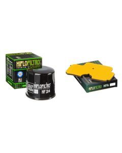 HIFLO FILTRO Oil and Air Filter Kit for KAWASAKI ER-6f A6F,B6F EX650 06