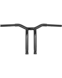 Burly Brand Dominator Bar 12" Raked Gloss Black - B12-6052B