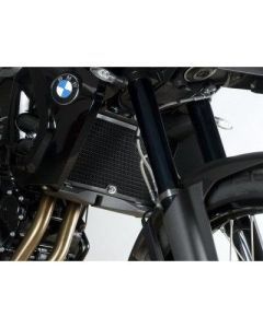 R&G Racing Black Aluminum Radiator Guard For 2008-2011 BMW F650GS