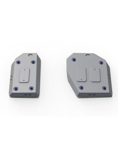 Rival 5/32 Inch thick Aluminum Skid Plate For 19-22 Toyota RAV4 Gas Tank