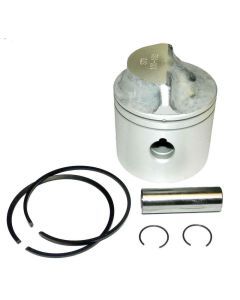 WSM Piston Kit For Johnson / Evinrude 9.9 / 15 Hp Cross Flow 93-07 .010 Over