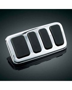 KURYAKYN CHROME ISO EXTENDED BRAKE PEAL PAD FOR 1980-2017 HARLEY FL MODELS 4456