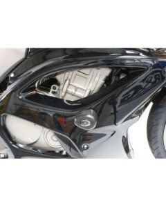 R&G Racing Black Aero Style Crash Protection Bobbins For 2008-2009 Honda CBF1000 GT Faired