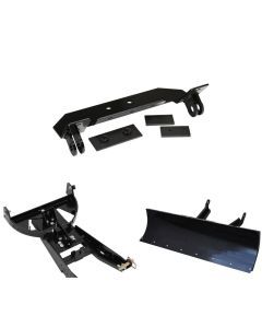 Denali Black UTV Snow Plow Kit For Polaris Ranger 570 4x4 Full Size 2016-2020
