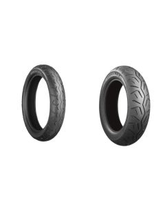 Bridgestone Exedra G701/Max 120x90x17 And And 160x80x15 Full OEM Tire Set For Honda VT750C2B Shadow Phantom 750 10-16