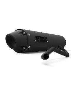 HMF Muffler Polaris RZR RS1 18-22 Ceratoke Black Performance Big Core Full System Exhaust Blackout Euro End Cap