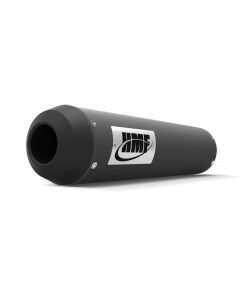 HMF Muffler Pol/Can-Am Out/Sprtsmn/Rng(70-110) 07-25 Gun Metal Performance Slip On Exhaust Mini Blackout End Cap