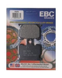 EBC 1 Pair Premium SFA Organic OE Replacement Brake Pads MPN FA70