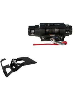Viper 4500lbs V3 Winch Black Rope With Mount For Polaris RZR 4 XP 900 2011-2014
