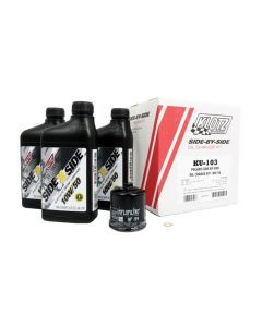 Klotz Synthetic 10W/50 Oil Change Kit with Hiflo Filter For Polaris RZR XP Turbo