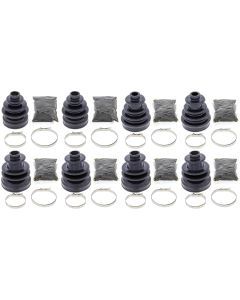 Complete Front & Rear Inner & Outer CV Boot Repair Kit Outlander 1000 EFI 15