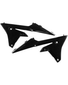 Acerbis Black-Lower Radiator Shrouds for Yamaha - 2374150001