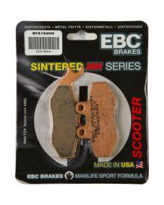 EBC 1 Pair SFA HH Series Scooter Sintered Brake Pads MPN SFA194HH