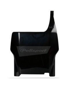Polisport - 8661900002 - Front Number Plate, Black