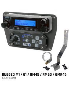 Rugged Radios Can-Am Commander Intercom and Radio Mount