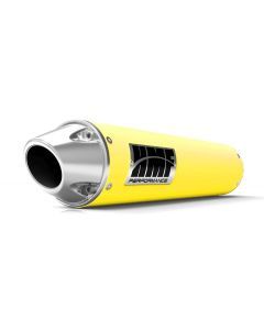 HMF Muffler Can-Am Outlander 1000 13-24 Sunburst Yellow Performance Slip On Exhaust Euro End Cap