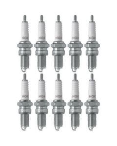 Set of 10 NGK Standard Spark Plugs for Yamaha FJ1200 1993-1986 Engine 1200cc