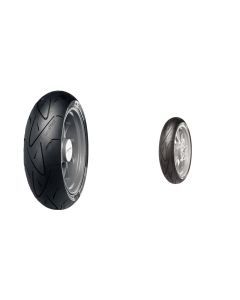 Sport Attack HyperSport Front & Rear Tire Set, 120/70ZR17 58W & 190/50ZR17 73W)
