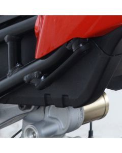 R&G Racing Black Rear Foot Rest Delete Blanking Plates For 2023-2024 BMW M1000R