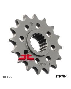 JT Sprockets Front Steel Countershaft Sprocket 15 Tooth 15T 525 Chain For Aprilia Tuono V4 1100 RR ABS 2015-2023 JTF704.15
