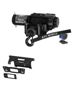 3500 lb KFI Assault Syn Winch Combo Polaris Ranger Full Size XP 570 900 2015-18