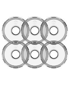 KC HiLiTES Cyclone V2 LED - Replacement Lens - Clear - 6-PK 4410