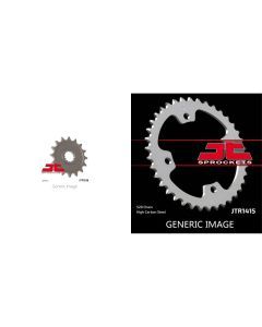 Front & Rear Steel Sprocket Kit for ATV/UTV KAWASAKI KSF450B KFX 2008-2014