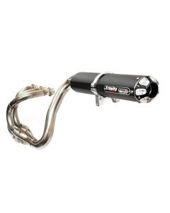 Trinity Racing Stage 5 Full System Exhaust Black Muffler For Yamaha YXZ1000R 2016-2024