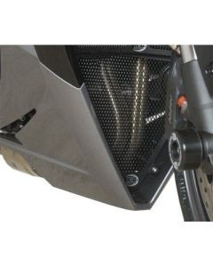 R&G Racing Black Downpipe Grill For 2013-2016 Triumph Daytona 675 ABS DG0014BK