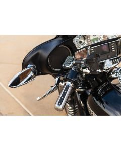 Kuryakyn Heavy Industry Grips TBW Chrome