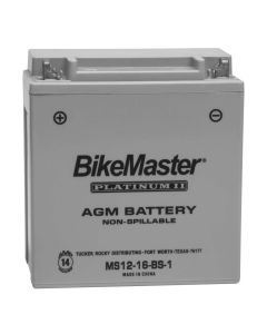 AGM 12V Platinum Battery For Suzuki LT-A500F QuadMaster 2000-2001 Grey
