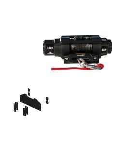 Viper 4500lbs V3 Winch Black Rope With Mount For CF Moto CFORCE 400 2012-2021
