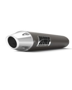 HMF Muffler Polaris Outlaw 500 06-07 Gun Metal Performance Slip On Exhaust Euro End Cap