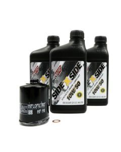 Klotz Synthetic 10W/50 Oil Change Kit with Hiflo Filter For Polaris RZR RS1