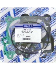 WSM Top End Gasket Kit For Kawasaki / Suzuki 110 KLX / DRZ 02-22 29-730